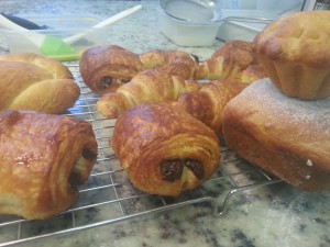 Baked croissants 2